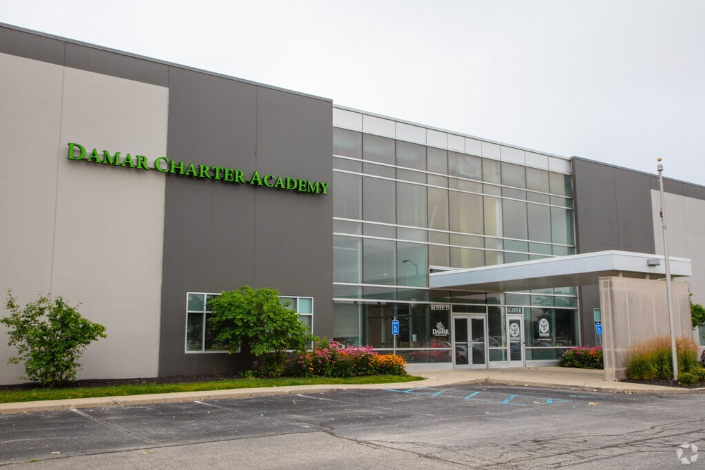 Damar Charter Academy building in Ameriplex-Bridgeport.