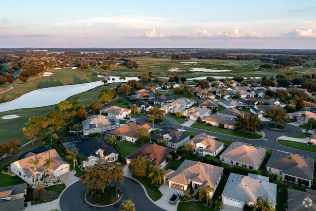 Many homes in the Village of Winifred are located beside the Palmer Legends Golf Course.