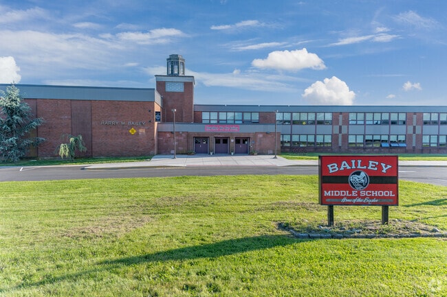 Harry M. Bailey Middle School serves 7th and 8th graders in West Haven.