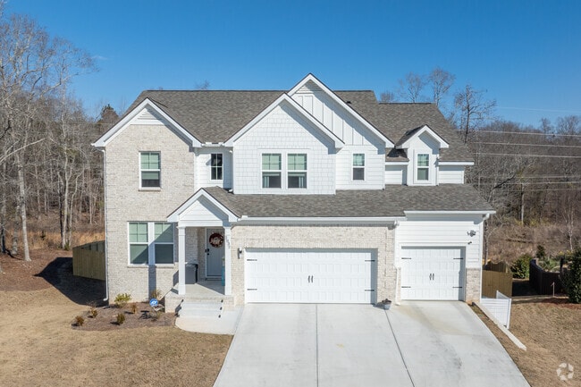 Large traditional style homes are a beautiful part of The Preserve.