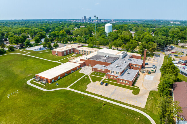 Weeks Middle School has plenty of open space for South Park children to enjoy.