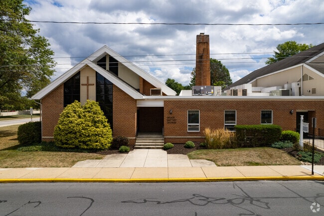 The Christian School Of Grace Baptist Church offers multiple entrances.