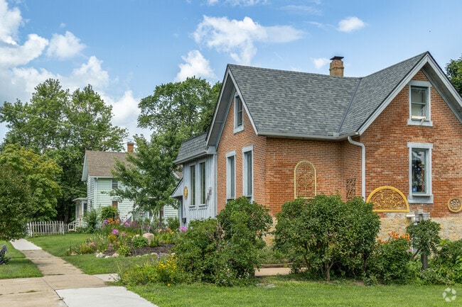 Keith Creek homes are mainly from the 1950's era and offer a lot of brick exteriors.