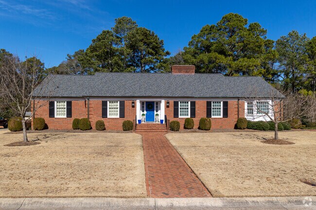 Mid-Century ranch homes in Goldsboro were popular with airmen after returning from WWII.