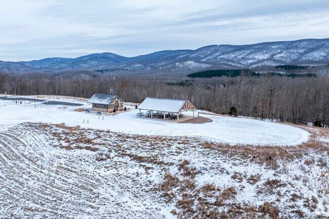 Sunset Park overlooks Waynesboro and has a pavilion with tables perfect for a picnic.
