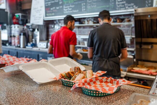 There are twists on american classics available at Shady Lane Cafe & Grill.