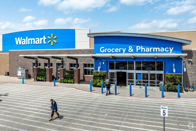 Walmart is a convenient stop for shoppers on the west side of Fairfield.