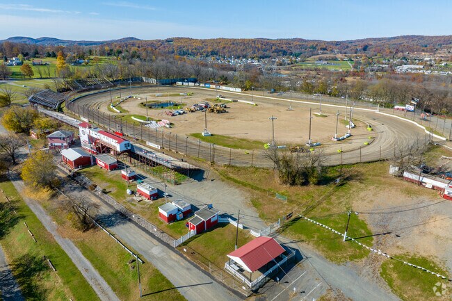 Pike County Speedway in Pike Township hosts frequent dirt track races.