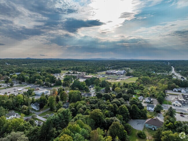 Hampden Academy shares property with 4 other public schools.