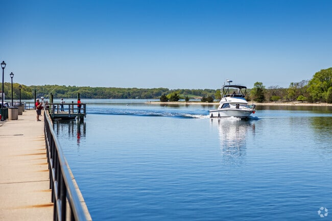 It's a perfect day to set sail from the Stony Brook Yacht Club.