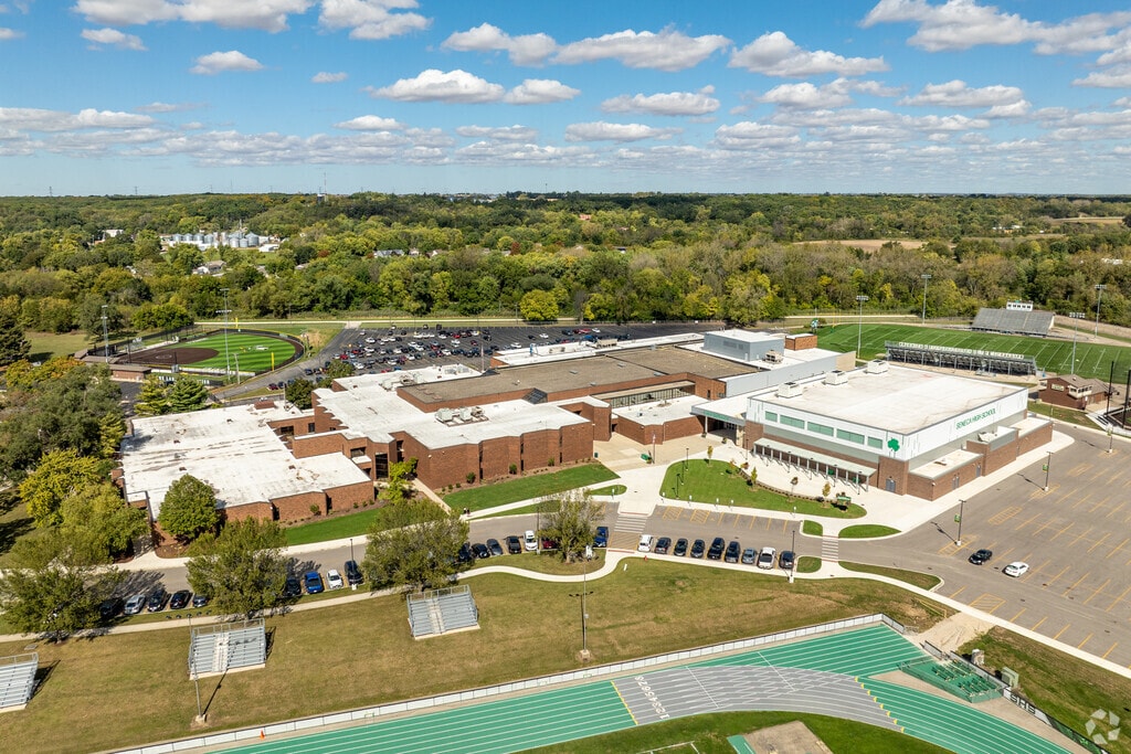 Seneca High School scores a B+ on Niche for above average test scores.