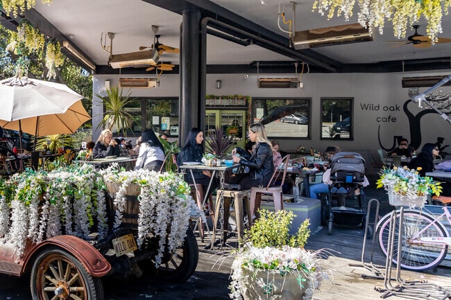 Make sure to grab lunch at Wild Oak Cafe in Chevy Chase.