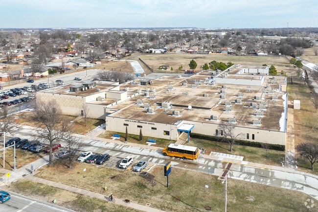 Lewis & Clark Elementary School is part of the Tulsa Public School system.