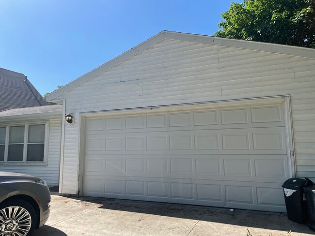 2 car attached garage