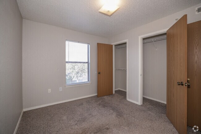 2BR, 2BA - 908SF - First Bedroom