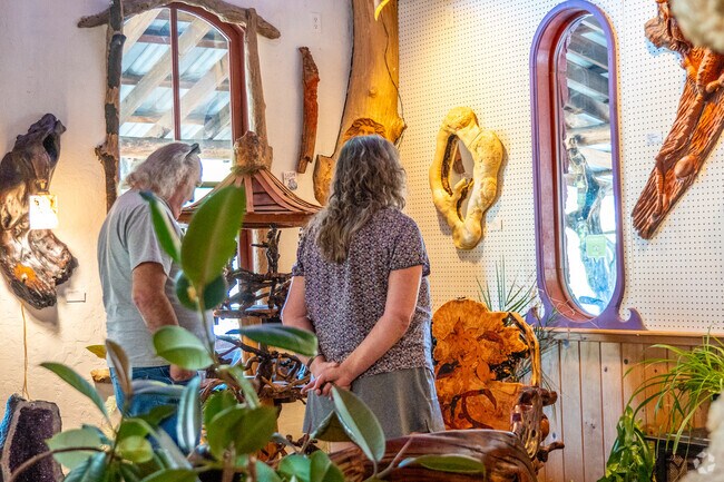 You can find all kinds of art at It's a Burl in Kerby.