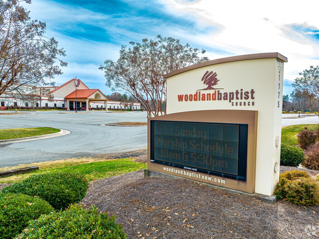 Woodland Baptist Christian School serves over 200 students in K-12.