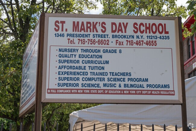 Brooklyn's St. Mark's Day School, fostering a love of learning.