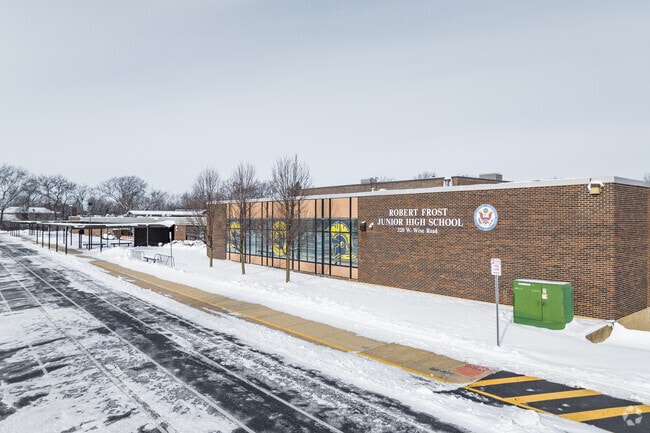 Robert Frost Junior High School is a highly rated public school.