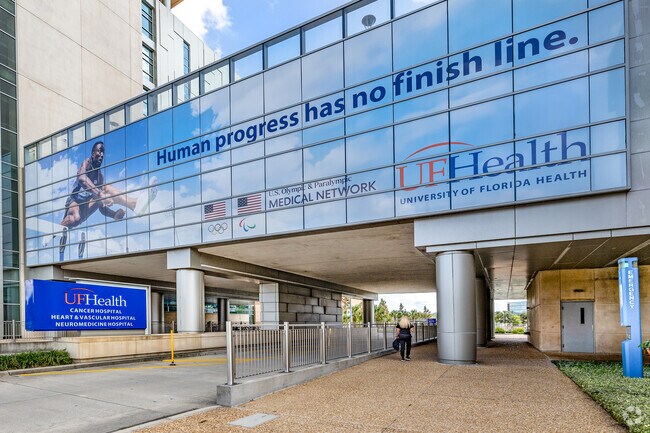 Shands-UF Health is a teaching hospital for the University of Florida students.