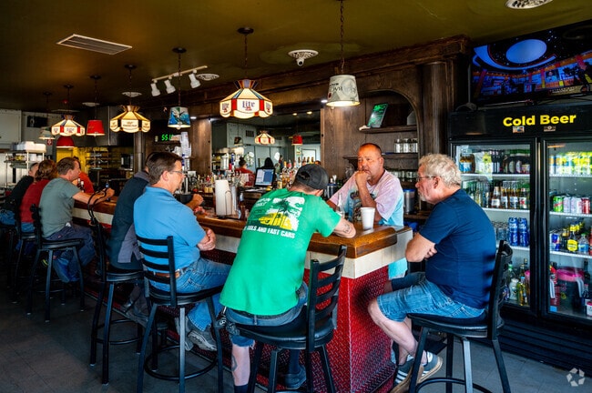 The Green Olive Pub is a popular Marion bar just across the river from Shady Hills.