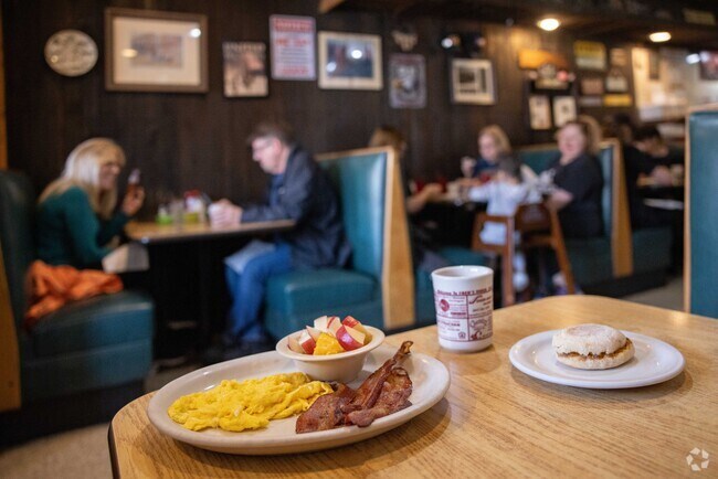 Stop by Fred's Diner in Grayslake for a cozy breakfast, just make sure to bring cash.