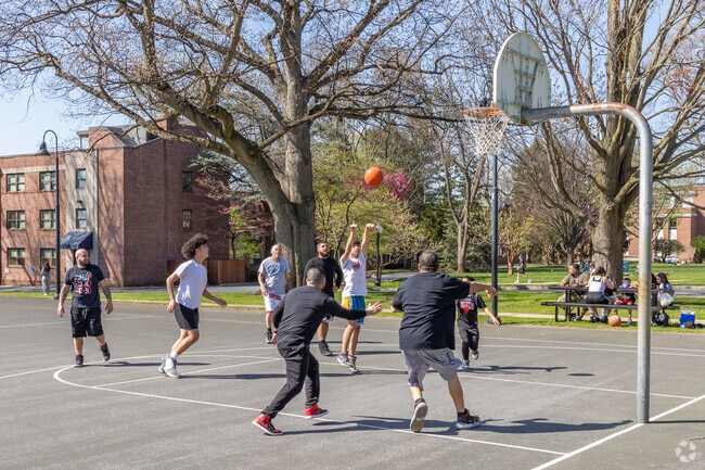 Buchanan Park in College Park has well-used, popular sports courts, including basketball.