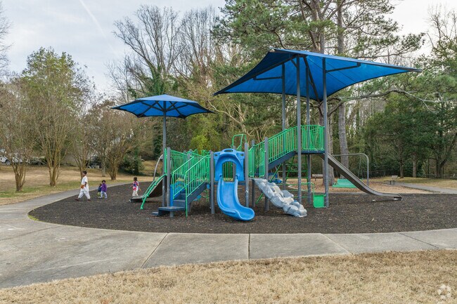 You can take your kids to enjoy the playground at Barbara A McCoy Park.