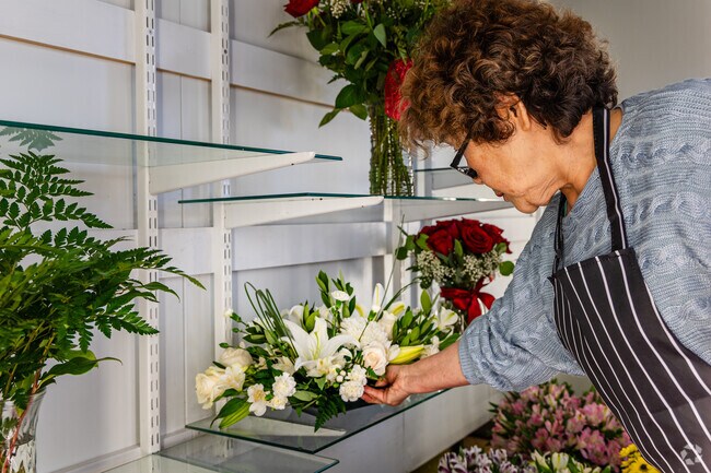 Buffalo Grove is home to many family businesses like Flower 21, which sells custom arrangements.