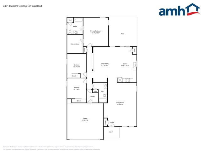 7461 Hunters Greene Cir, Lakeland, FL 33810 - photo 2