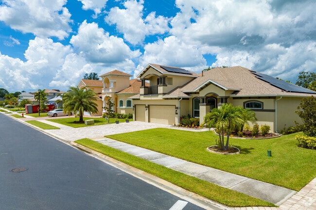 June Park has a variety of recently built custom homes.