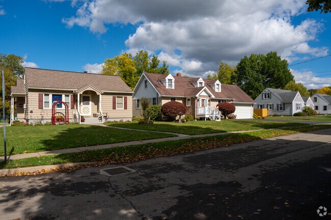 Sidewalk-lined streets in Gowanda invite strolls and neighborly connections.