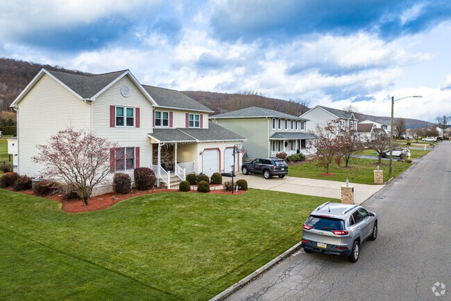 Contemporary Colonial-style homes feature heavily in the Exeter, PA area.
