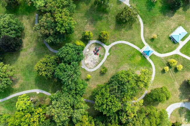 Fordney Park has a paved half-mile of trails perfect for a daily run.