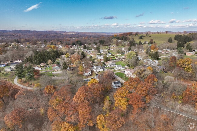 Parks Township stretches north across farms and wooded lots.