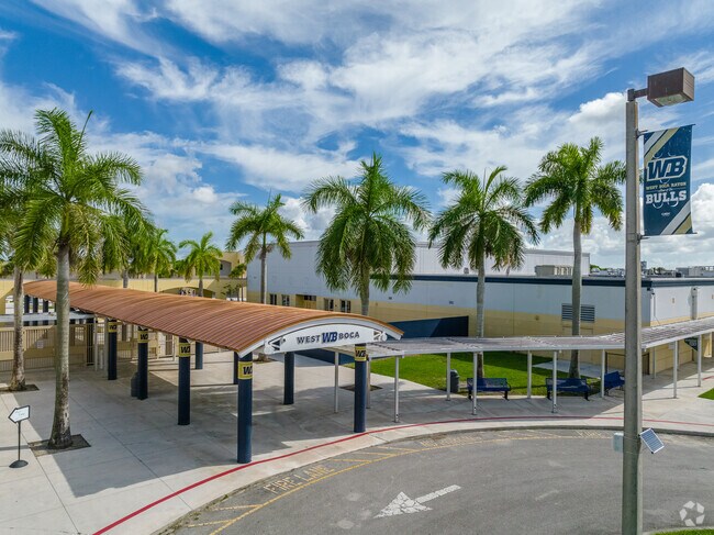 West Boca Raton High School serves Mission Bay students with top programs.