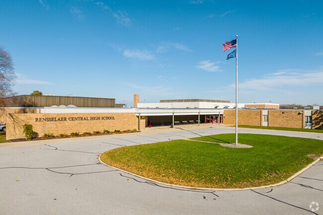 Marion students attend high school at Rensselaer Central High School.