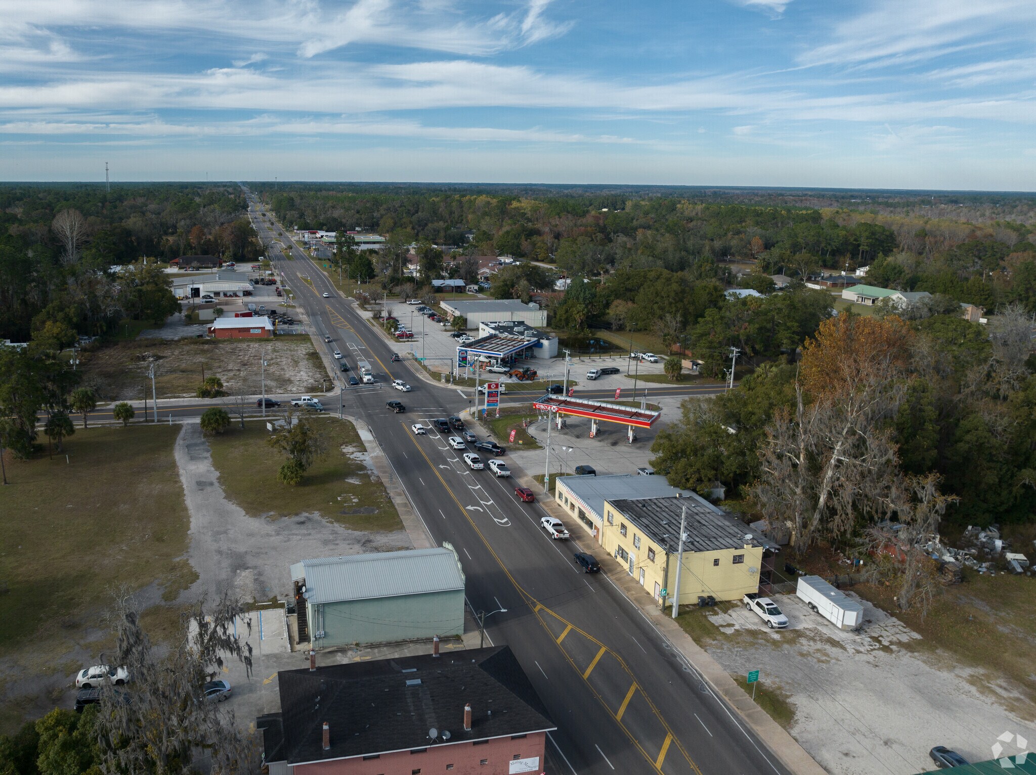 Georgia is north up Highway 301.