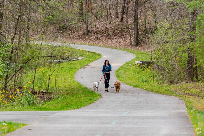 Lionel Hampton-Beecher Nature Preserve is a great place to take the dogs for a walk.