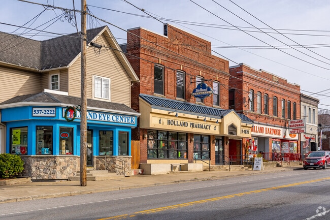 Holland is a town of independent businesses.