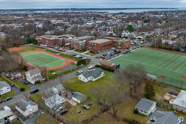 Notre Dame High School on 1 Notre Dame Way in West Haven, CT.