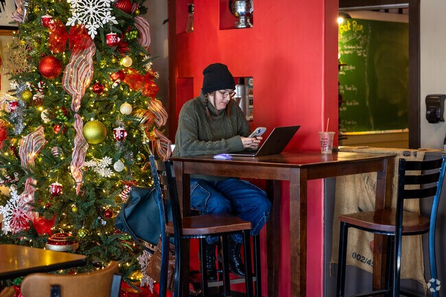 Grab some coffee from Joplin Avenue Coffee Company in Murphysburg.