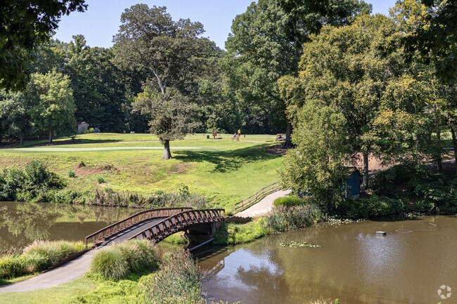 The Country Club near Fairwood is the only Arnold Palmer designed course in Maryland.
