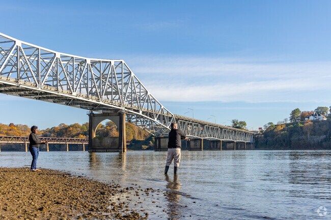 Fisherman can cast their reel at McFarland Park on the Tennessee River in Florence.