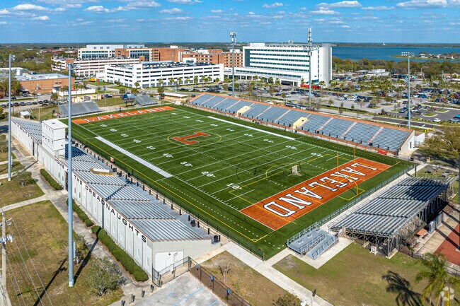 Thomas Bryant Stadium hosts the Lakeland High School's football games.