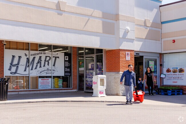 H-Mart is a grocery chain specializing in Korean foods and products in Highlands-Schaumburg.
