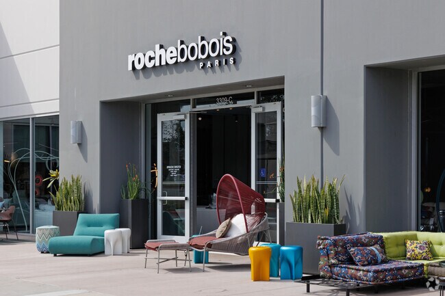 Stylish furniture at the unique South Coast Collection in the Harbor Gateway neighborhood.