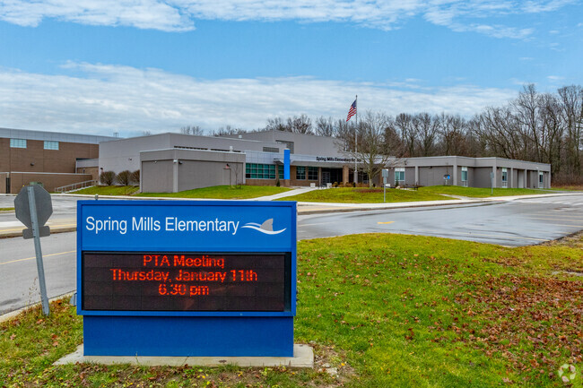 Children are offered a great education at Spring Mills Elementary School.