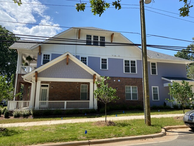 Side view of building