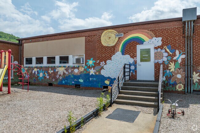 Valle Crucis Elementary School emphasizes environmental stewardship with outdoor learning programs and eco-friendly facilities.